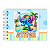 Livro De Colorir Stitch Capa Dura Azul 180g - Estilo Bobbie Goods - Imagem 1