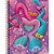 Caderno Espiral Pequeno Trolls 80 Folhas Capa Dura - Tilibra - Imagem 3