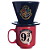 Kit café plataforma 9 3/4 - harry potter - Imagem 1