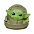 Luminária Baby Yoda - The Child Star Wars - Imagem 2