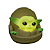 Luminária Baby Yoda - The Child Star Wars - Imagem 1