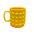 Caneca Pop It - Amarela - Imagem 1