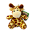 Chaveiro - Pelúcia Girafinha - Imagem 1