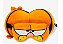 Encosto de pescoço / Máscara de dormir - Garfield - Imagem 1