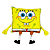 Almofada 2 em 1 , Manta com Zíper - Bob Esponja - Imagem 1