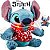 Pelúcia Stitch Hawaii Com Luz e Som - Imagem 1