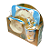 Breakfast Set Infantil - Gatinho - Imagem 2