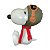 Luminária Snoopy Aviador - Imagem 1