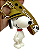 Chaveiro Snoopy - Chapéu - Imagem 1