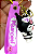 Chaveiro Hello Kitty - Kuromi - Imagem 2