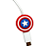 Protetor de Cabo Usb e Carregador - Escudo Capitão América - Imagem 1