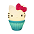 Luminária Hello Cake - Turquesa - Imagem 1
