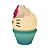 Luminária Hello Cake - Turquesa - Imagem 2