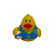 Pato praiano - Imagem 1
