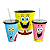 Kit Pipoca Bob Esponja - Imagem 3