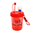 Copo Canudo Flip Infantil Hello Kitty - Imagem 2