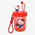 Copo Canudo Flip Infantil Hello Kitty - Imagem 1