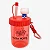Copo Canudo Flip Infantil Hello Kitty - Imagem 2