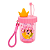 Copo Canudo Flip Infantil - Princesas Disney - Imagem 1