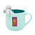 Caneca com Infusor - Friends Vibrant Color - Imagem 3