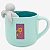 Caneca com Infusor - Friends Vibrant Color - Imagem 3
