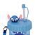 Copo Canudo Flip Infantil - Stitch - Imagem 3