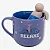 Caneca com Infusor - Stitch Relaxe - Imagem 1