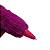 Caneta Gigante Pelúcia - Rosa pink - Imagem 3