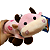 Pelúcia vaca - Rosa - Imagem 1