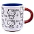 Caneca Grafite 500Ml - Hello Kitty - Imagem 1
