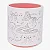 Caneca Grafite 500Ml - Princesas - Imagem 2