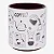 Caneca Grafite 500Ml - Café - Imagem 3