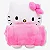 Pelúcia com Manta Hello Kitty - Imagem 1
