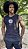 Camiseta regata machão Dom Cap  Flower Preta - Imagem 2