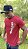 Camisa vermelha  Dom Cap Rosa - Imagem 3