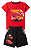 Conjunto Infantil Masculino - Bermuda e Camiseta Mcqueen - Carros - Imagem 1