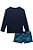 Conjunto de Camiseta e Sunga em Malha UV Dry com Proteção UV 50+ - Ref 77653 - LucBoo - Imagem 5