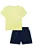 Conjunto de Camiseta em Meia Malha e Bermuda em Linho Santorine com Elastano - Ref 78355 - LucBoo - Imagem 3