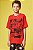 Camiseta Masculina Infantil Manga Curta Naruto Johnny Fox -Vermelha REF60176 - Imagem 3