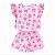 Conjunto Infantil Menina - Blusa Com Babado na Manga - Short - Imagem 3