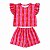 Conjunto Infantil Menina - Blusa Com Babado na Manga - Short - Imagem 4