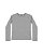 Blusa Básica Feminina Infantil Manga Longa Elian -Cinza/Preto/Goiaba REF50025 - Imagem 1