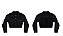 Jaqueta Cropped Jeans Preto - Juvenil Menina - Elian Beats - Jeans Preto - Ref 271745 - Imagem 3