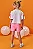 Conjunto de Blusa Boxy Over em Malha Power e Short Saia em Jacquard Marina - Ref 77247 Infanti - Imagem 3