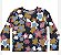 Blusa Manga Longa Fina Menina Infantil - Estampada - Elian - Ref 232326 - Imagem 1