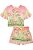 Conjunto de Blusa Boxy e Shorts em Malha Fresh - Ref 77091 Infanti - Imagem 3