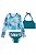 Biquini 3 Peças Top e Calcinha E Blusa De Proteção Infanti Ref 48555 - Imagem 3