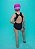 Maio Feminino Infantil Liso Infanti Preto com Proteção Uv 50+ - Infanti - Ref 75665 - Imagem 2