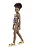 Maio Feminino Infantil Em Malha Com Proteção UV Estampado Borboletas - Ref 232065 - Elian - Imagem 1