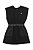 Vestido Feminino Infantil Tule Preto Coloritta - 75207 - Imagem 1